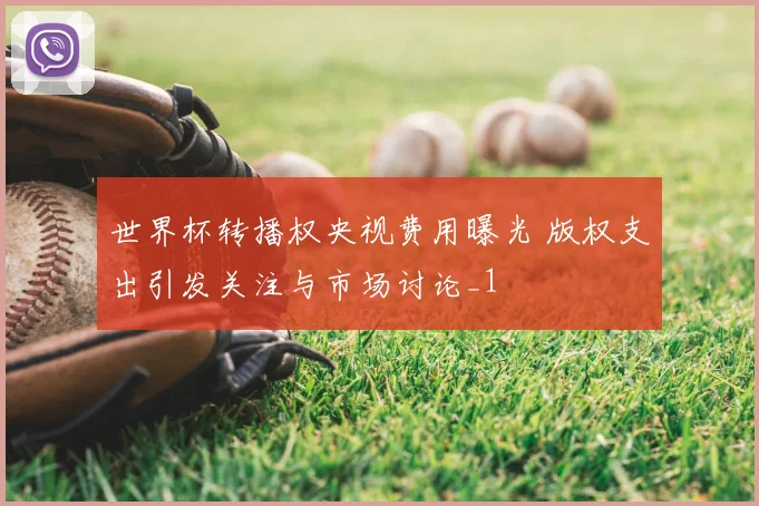 世界杯转播权央视费用曝光 版权支出引发关注与市场讨论_1